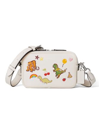 COACH/コーチ 【三越伊勢丹限定商品】ラジオ　カメラ　バッグ・ステッカー　プリント